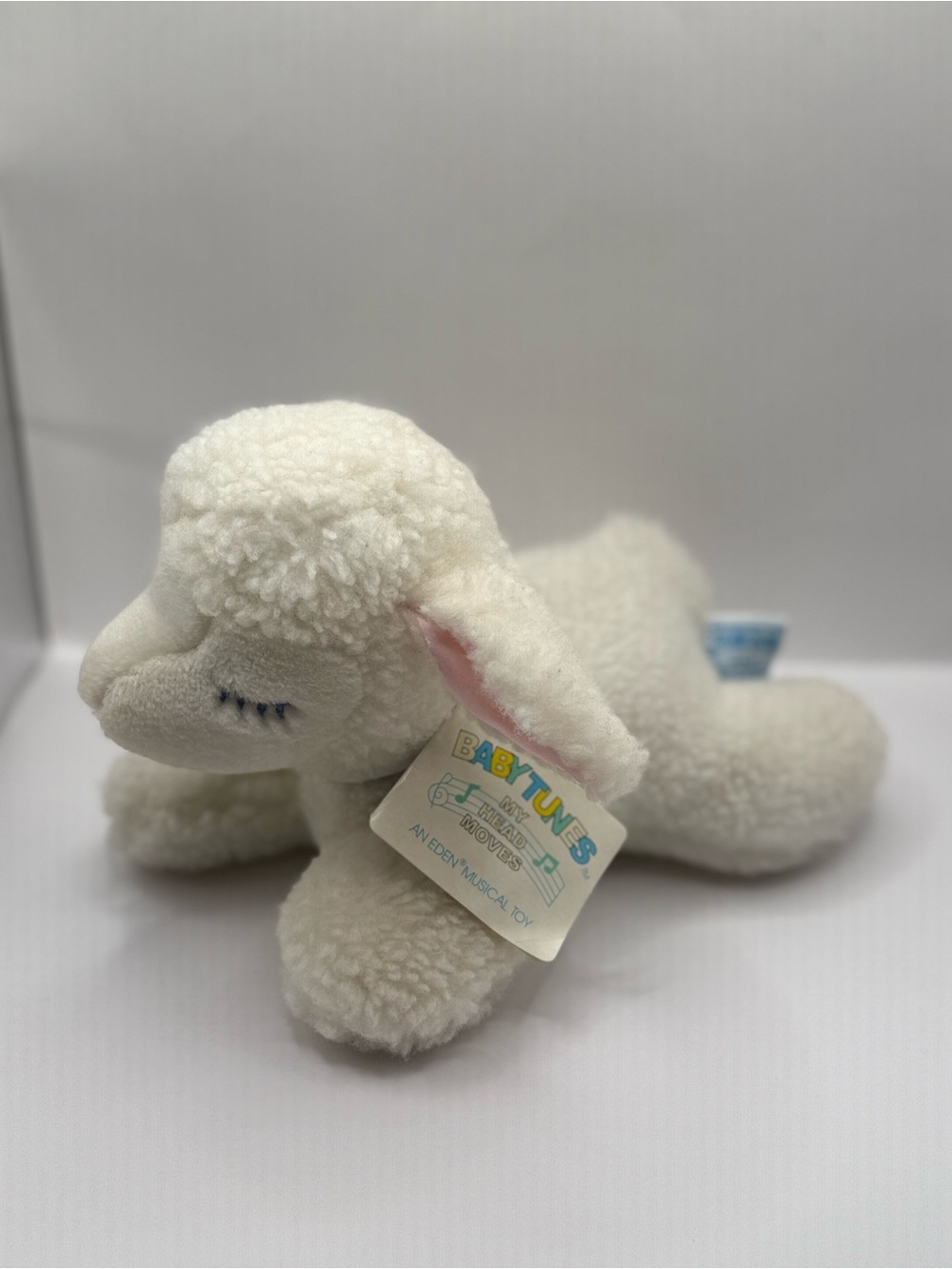 NWT Vintage Eden Musical Lamb Plush Stuffed Animal Lovey